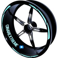 Çınar Extreme 3 Parça Tasarımlı Jant Şeridi Sticker Reflektif & Floresan Renkler Çınar Extreme