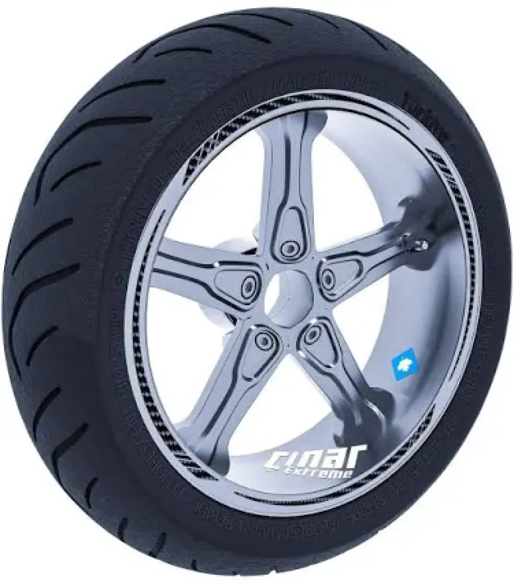 Çınar Extreme 4 Parçalı Keskin Jant Şeridi Sticker Reflektif & Floresan Renkler Çınar Extreme