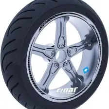 Çınar Extreme 4 Parçalı Keskin Jant Şeridi Sticker Reflektif & Floresan Renkler Çınar Extreme