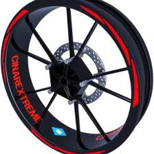 Çınar Extreme 3 Parça Tasarımlı Jant Şeridi Sticker Reflektif & Floresan Renkler Çınar Extreme
