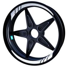 Reflektif Beyaz (GRİ) Moto Gp Iç Jant Şeridi Sticker