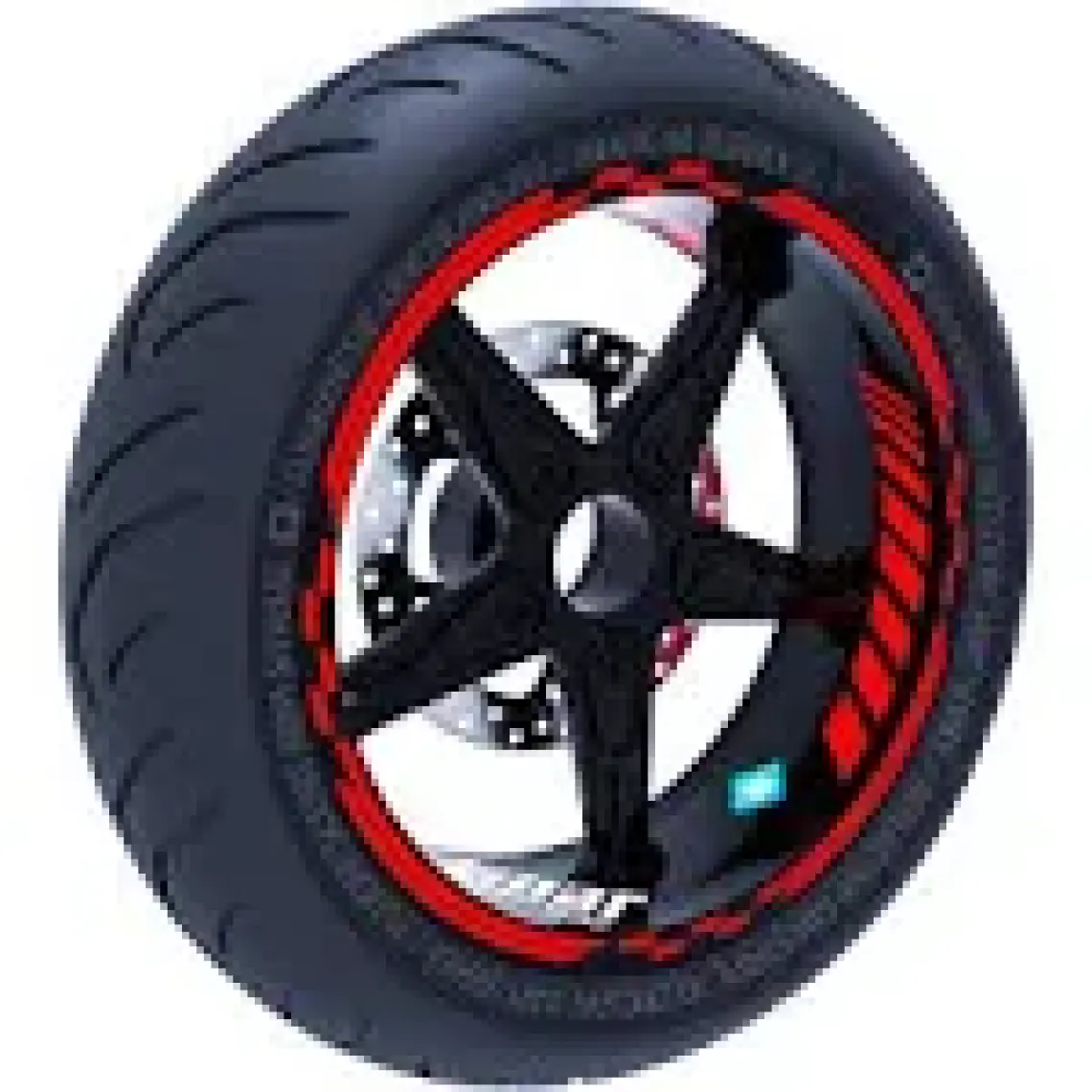 Çınar Extreme Moto Gp Iç Dış Jant Şeridi Takım Sticker Reflektif & Floresan Renkler Çınar Extreme