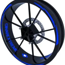 Çınar Extreme 3 Parça Tasarımlı Jant Şeridi Sticker Reflektif & Floresan Renkler Çınar Extreme