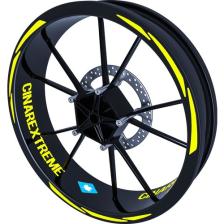 Çınar Extreme 3 Parça Tasarımlı Jant Şeridi Sticker Reflektif & Floresan Renkler Çınar Extreme