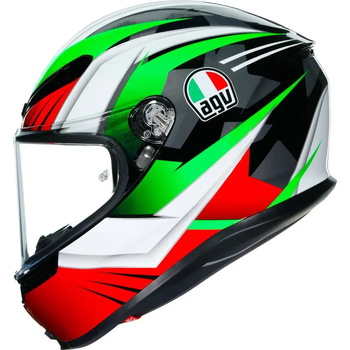 Agv K6 S Joan Black Blue Yellow Kapalı Kask