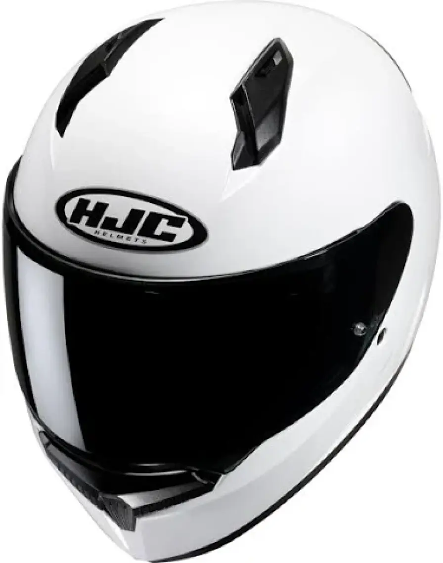 Hjc C10 Kapalı Motosiklet Kaskı Parlak Siyah