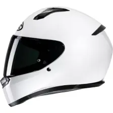Hjc C10 Kapalı Motosiklet Kaskı Parlak Siyah