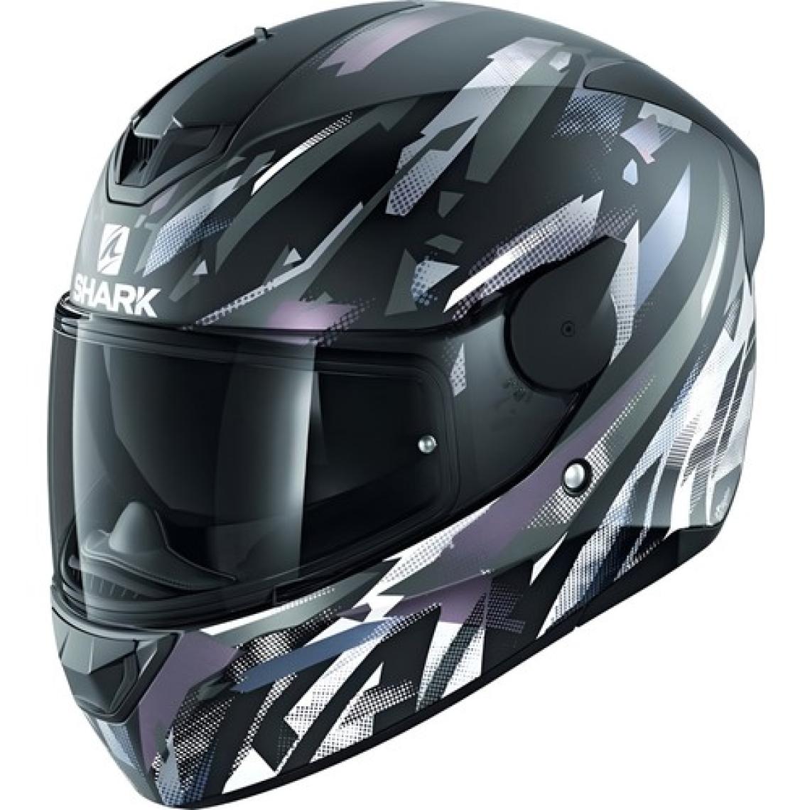 Shark D-Skwal Kanhjı Mat Kapalı Kask