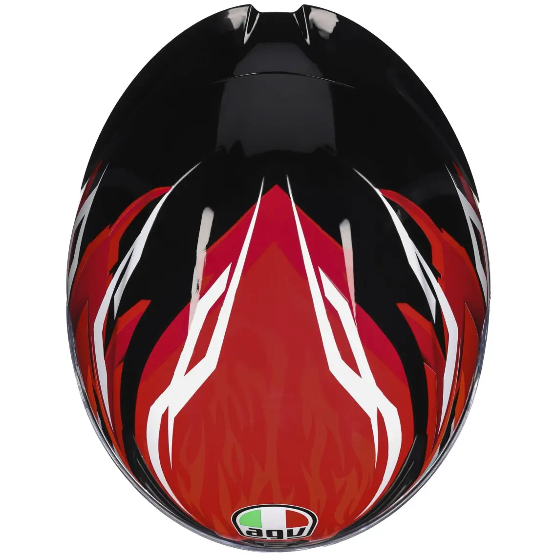 Agv K1 S Lion Black Red White Configuration Kapalı Kask