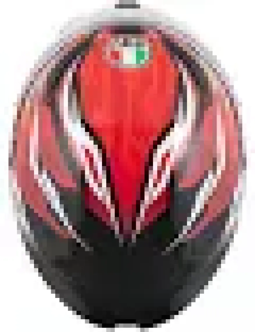 Agv K1 S Lion Black Red White Configuration Kapalı Kask