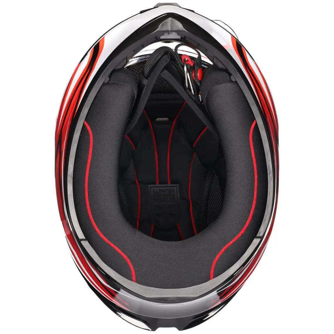 Agv K1 S Lion Black Red White Configuration Kapalı Kask