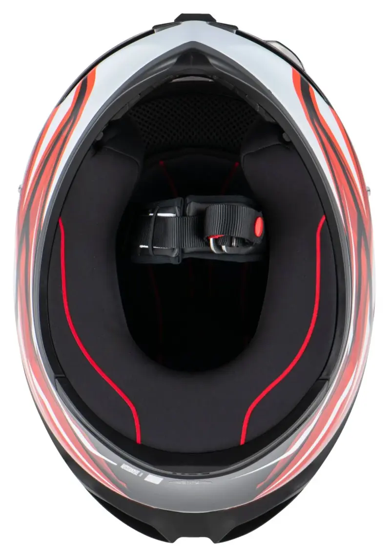 Agv K1 S Lion Black Red White Configuration Kapalı Kask