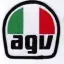 Agv K1 S Lion Black Red White Configuration Kapalı Kask