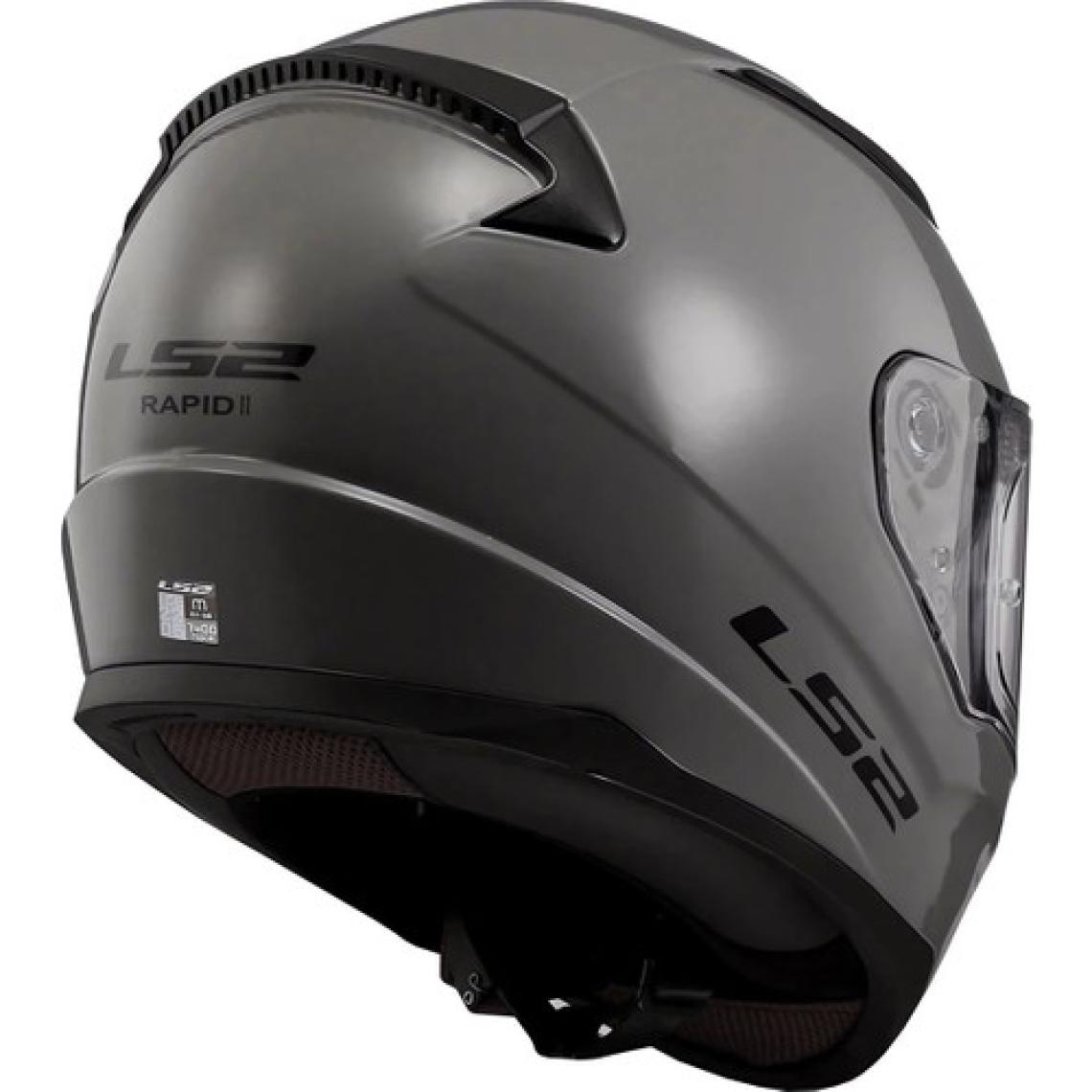 Ls2 Rapıdd 2 Nardo Gri Kapalı Kask