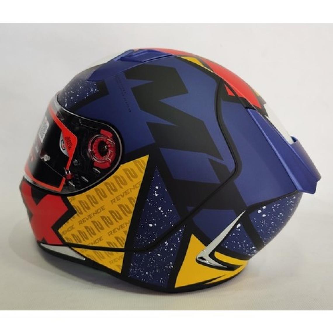 Mt Kask Mt Revenge 2 Lıght B7 Mat Mavi - Şeffaf Vizörlü