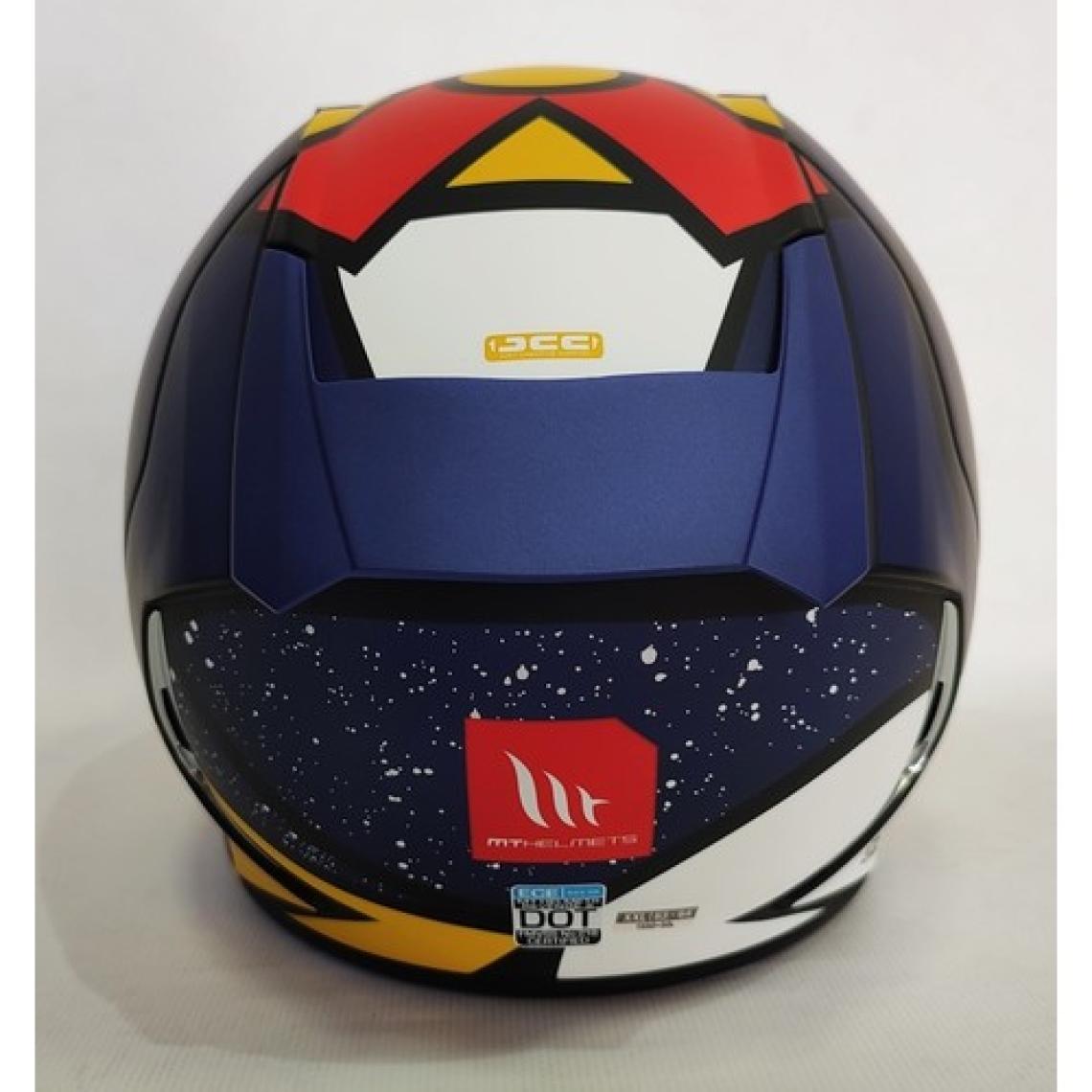 Mt Kask Mt Revenge 2 Lıght B7 Mat Mavi - Şeffaf Vizörlü