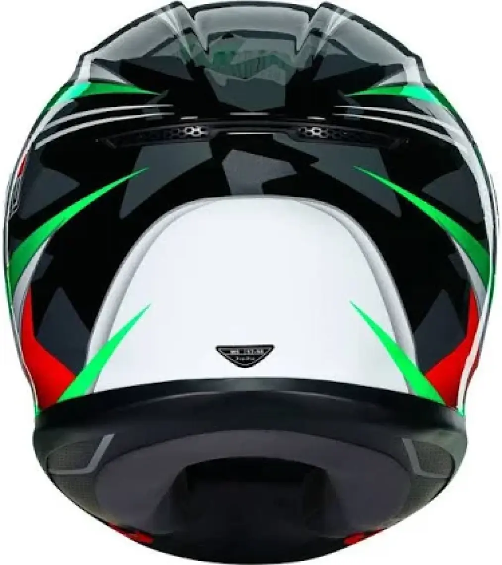 Agv K6S Mplk Slashcut Blk Grey Red Kapalı Kask
