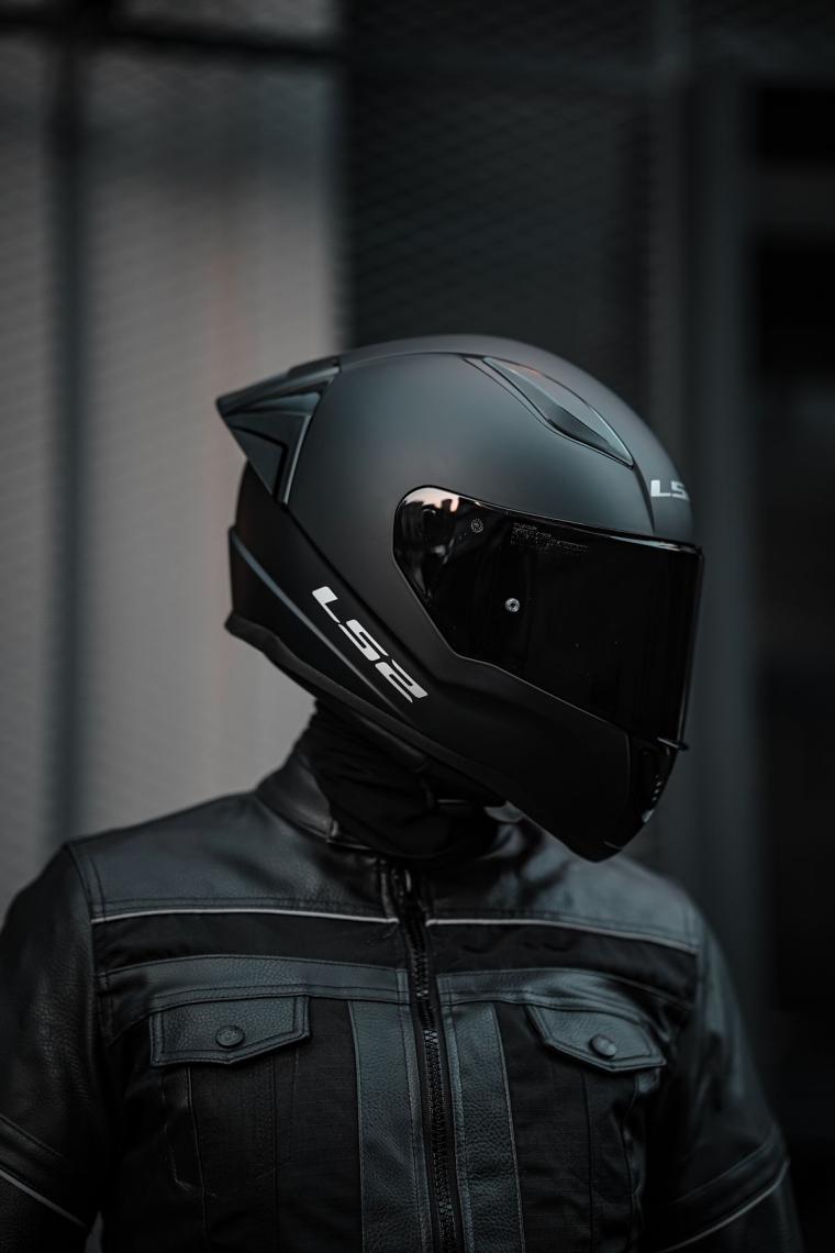 LS2 Rapıd 2 Race Mat Siyah Kask