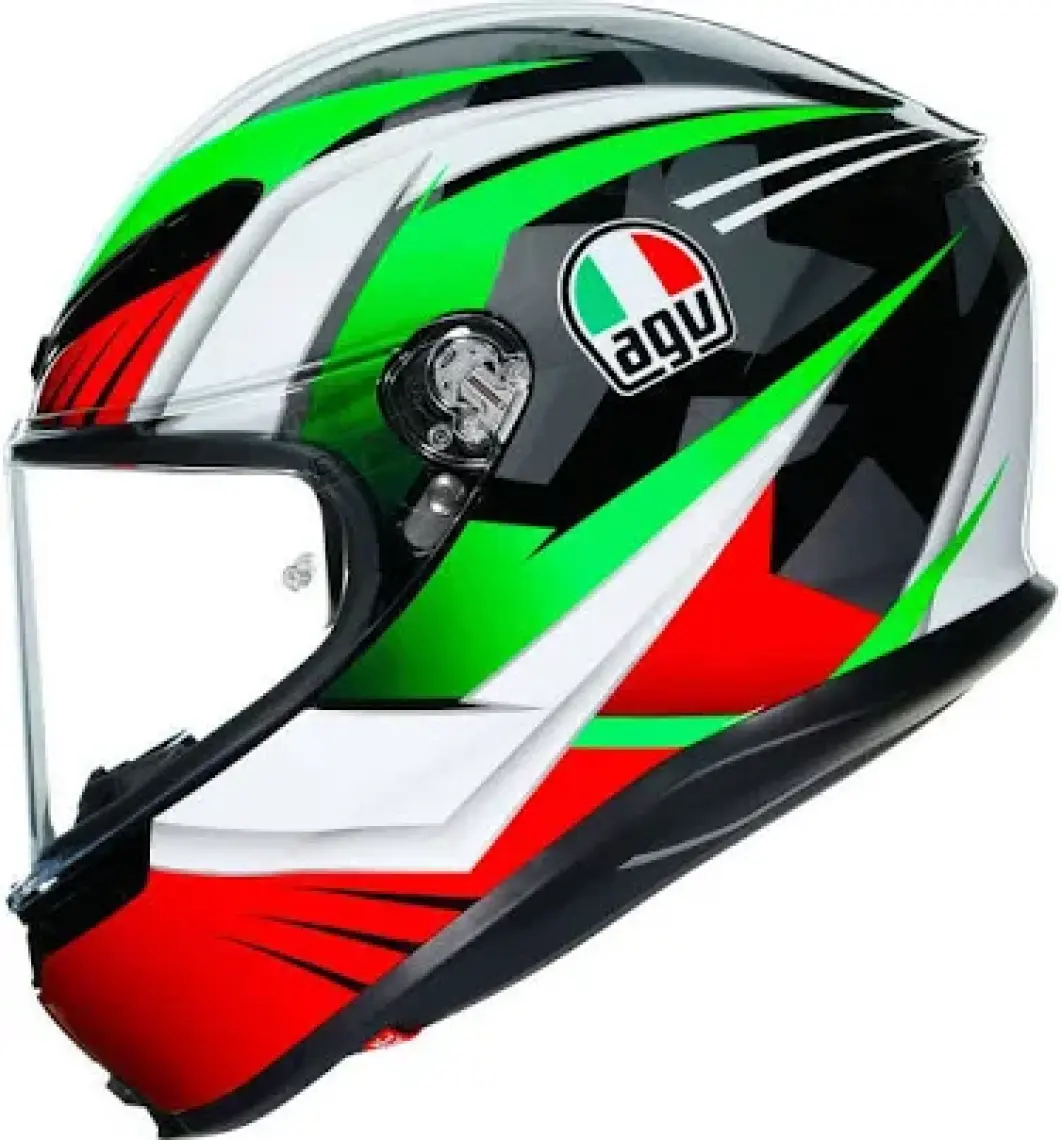 Agv K6 S Joan Black Blue Yellow Kapalı Kask