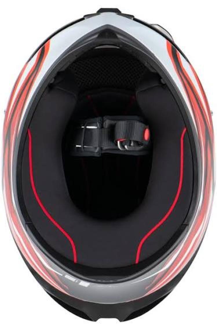 Agv K1 S Lion Black Red White Configuration Kapalı Kask