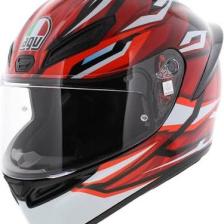 Agv K1 S Lion Black Red White Configuration Kapalı Kask