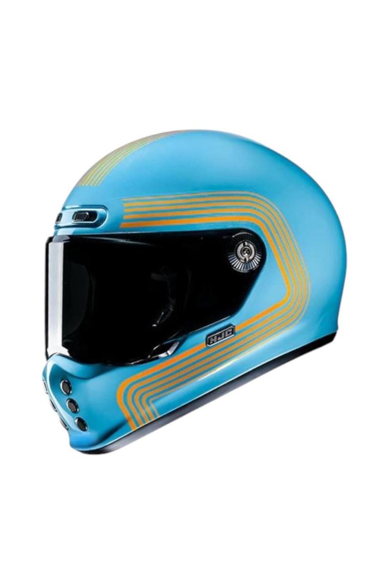 Hjc V10 Fonı Mc1Sf Kapalı Kask