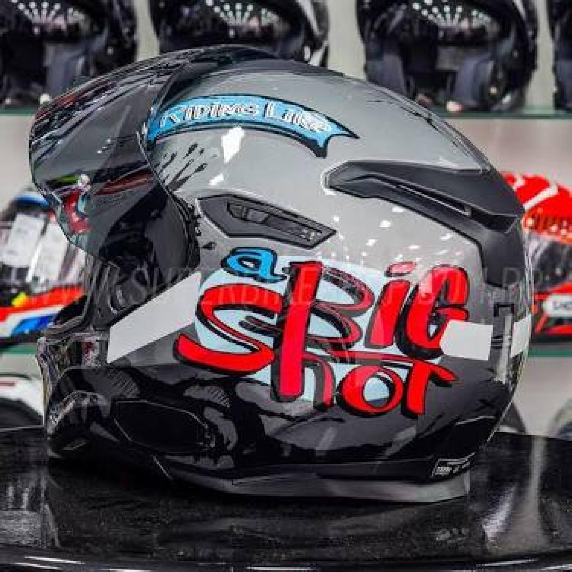 Nexx Sx100 Big Shot Gri Kask S