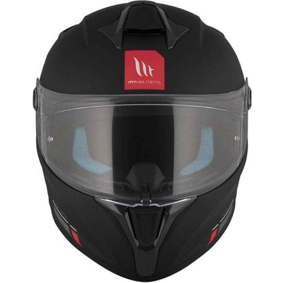 mt Targo S Solid A1 Mat Kapalı Kask
