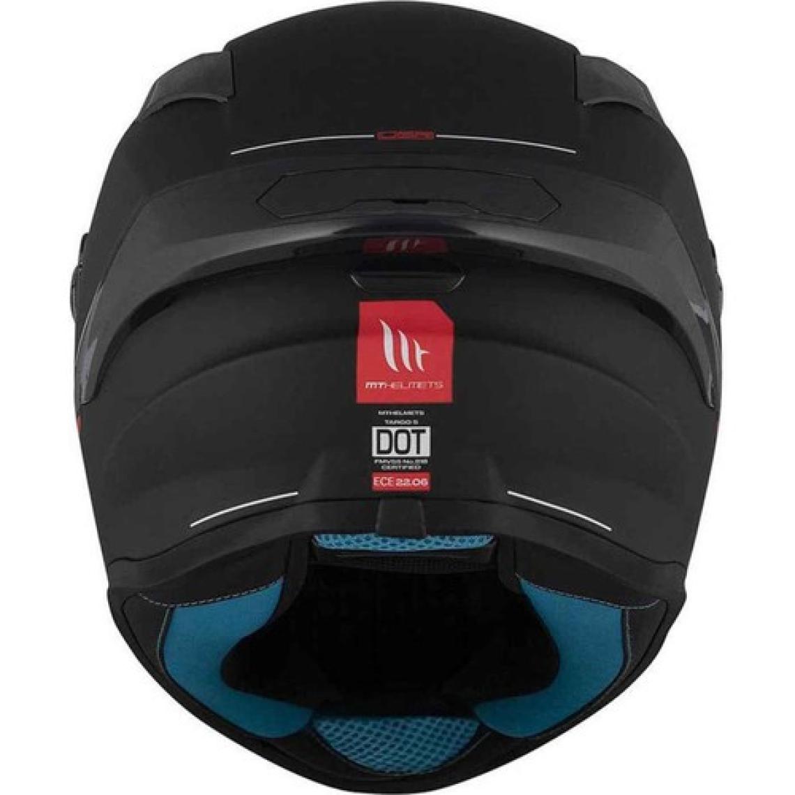 mt Targo S Solid A1 Mat Kapalı Kask