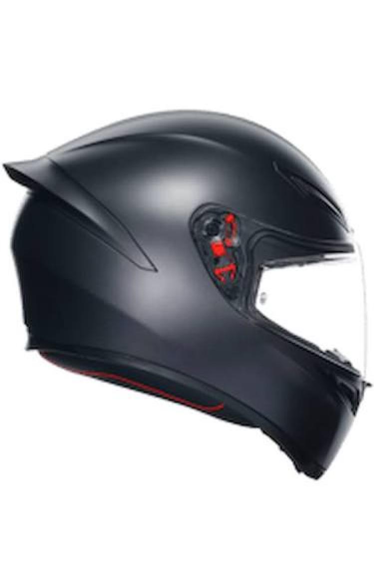 Agv K1 S Mono Matt Black Kapalı Kask