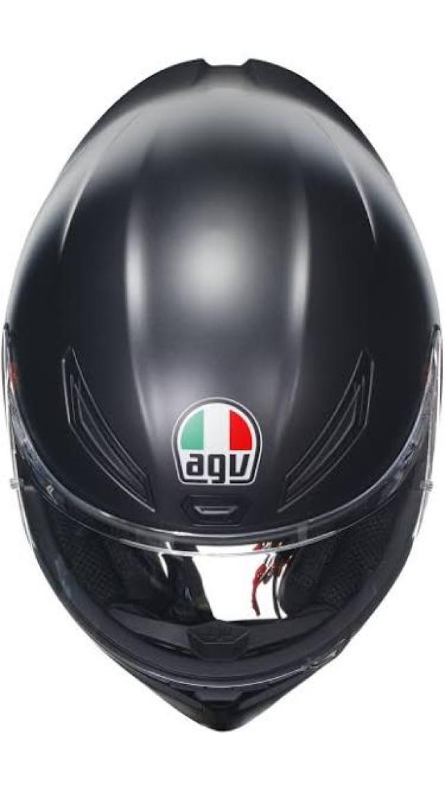 Agv K1 S Mono Matt Black Kapalı Kask
