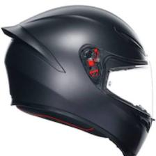 Agv K1 S Mono Matt Black Kapalı Kask