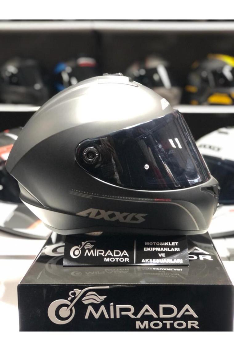 Axxis Draken Mat Siyah Kask