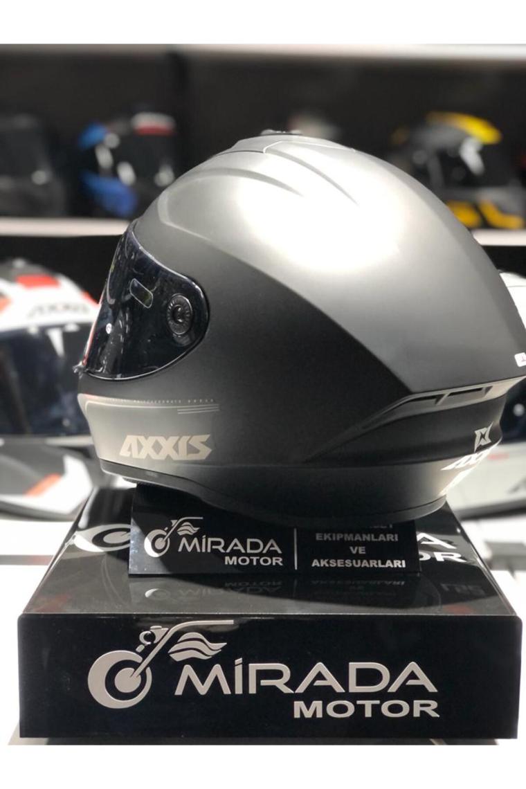 Axxis Draken Mat Siyah Kask