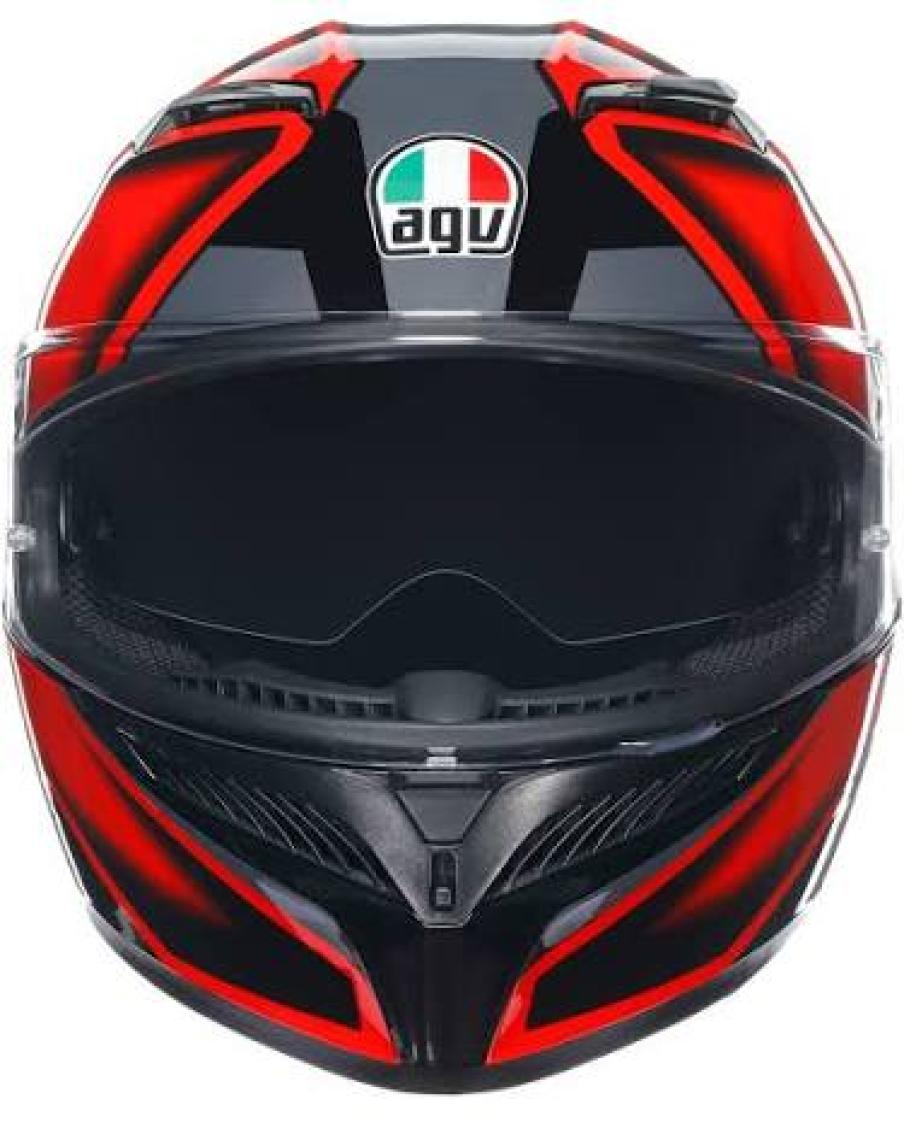 Agv K3  Compound Matt Black Grey Kapalı Kask