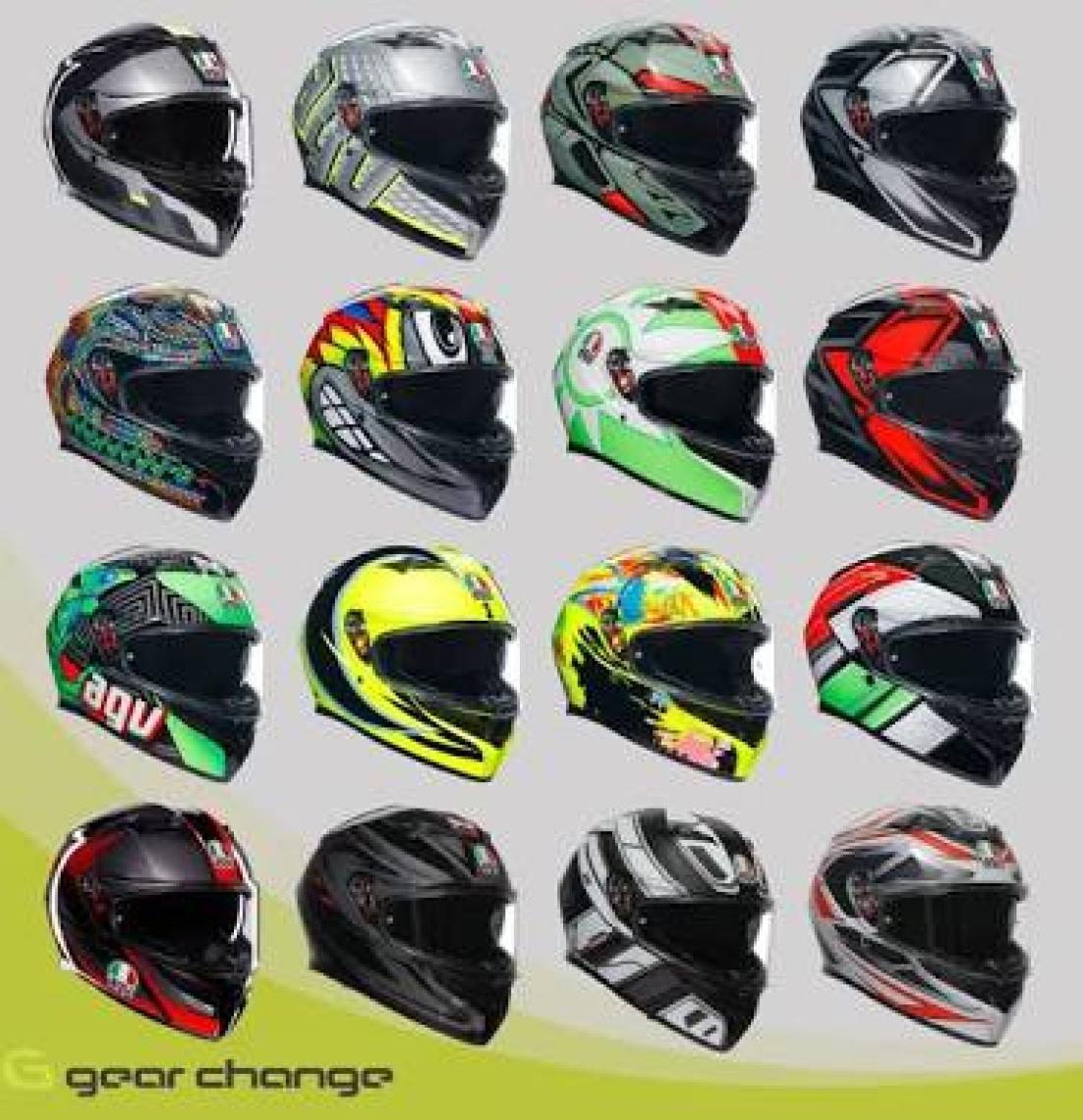 Agv K3  Compound Matt Black Grey Kapalı Kask