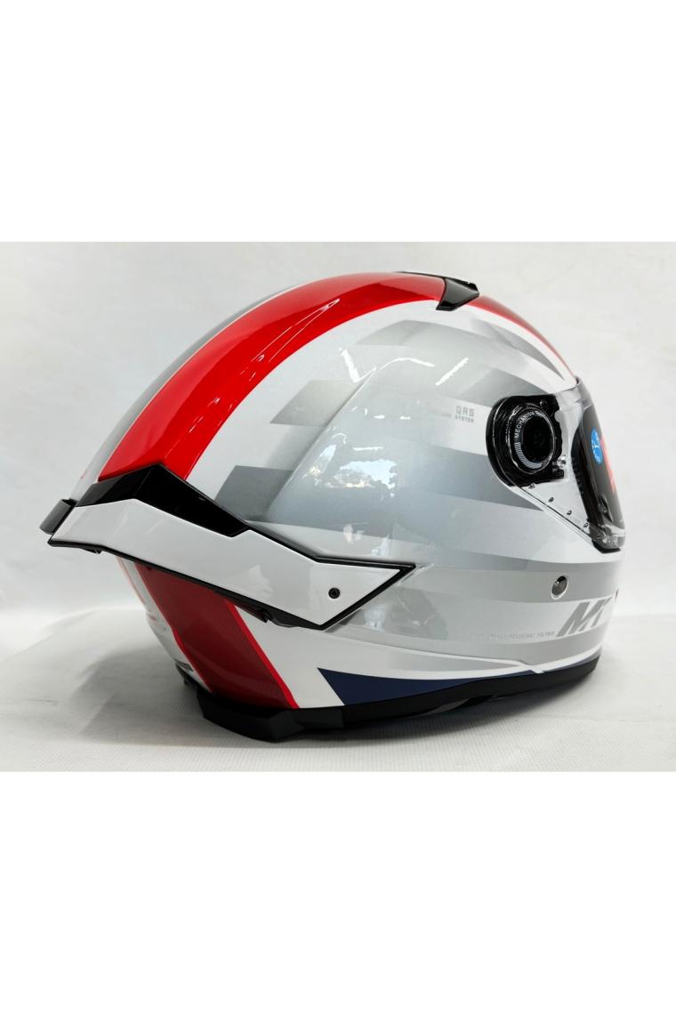 Mt Thunder 4Sv Treads C7 Şefaf Vizörlü Kask Parlak Renk - Iç Güneş Vizörlü