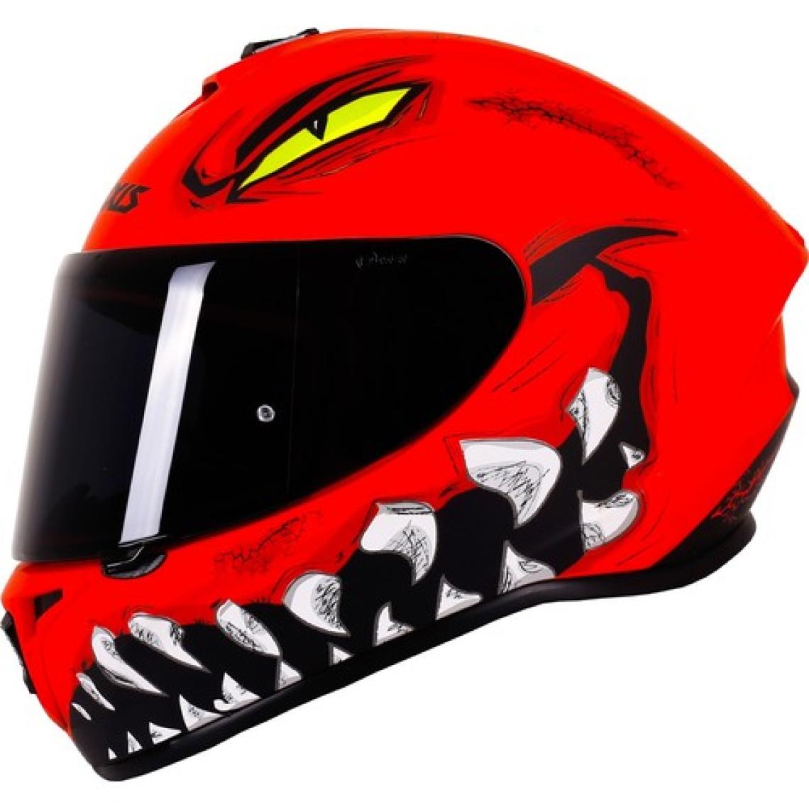 Axxis Draken Forza A5 Matt Red / 2xl (ŞEFFAF VİZÖR)