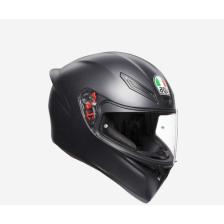 Agv K1 Solid Mat Siyah Kapalı Kask Yeni Sezon