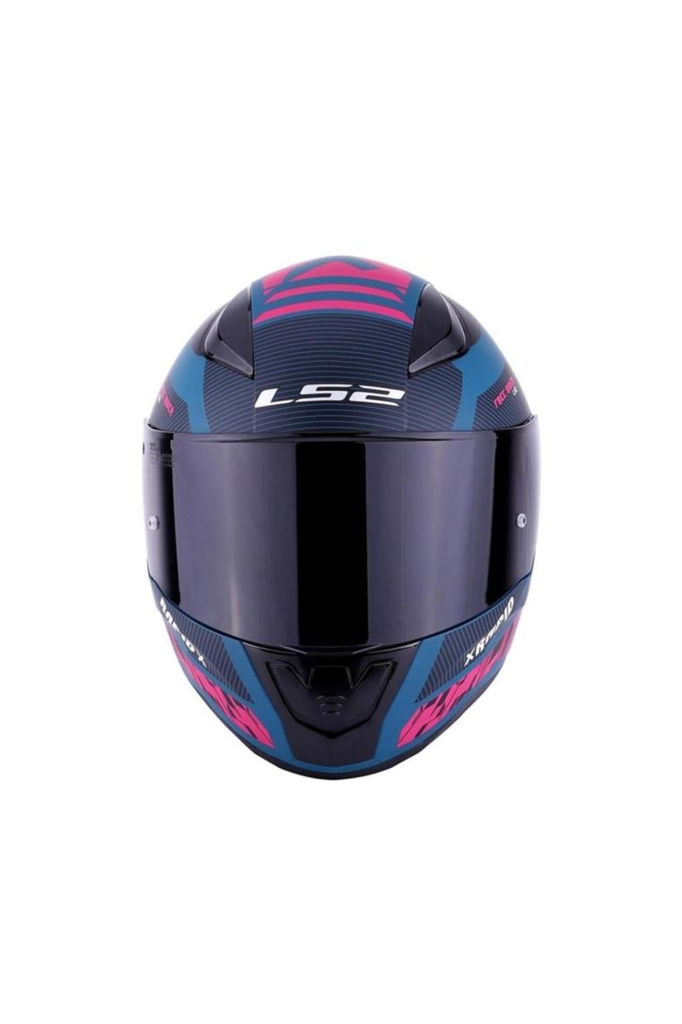 Ls2 Rapıd 2 Xtreet Mat Siyah-Kırmızı Kask