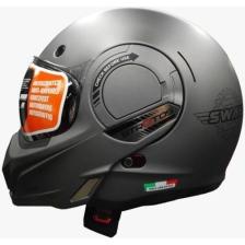 Sway Kask Stratos Çene Açılır Mat Titanyum