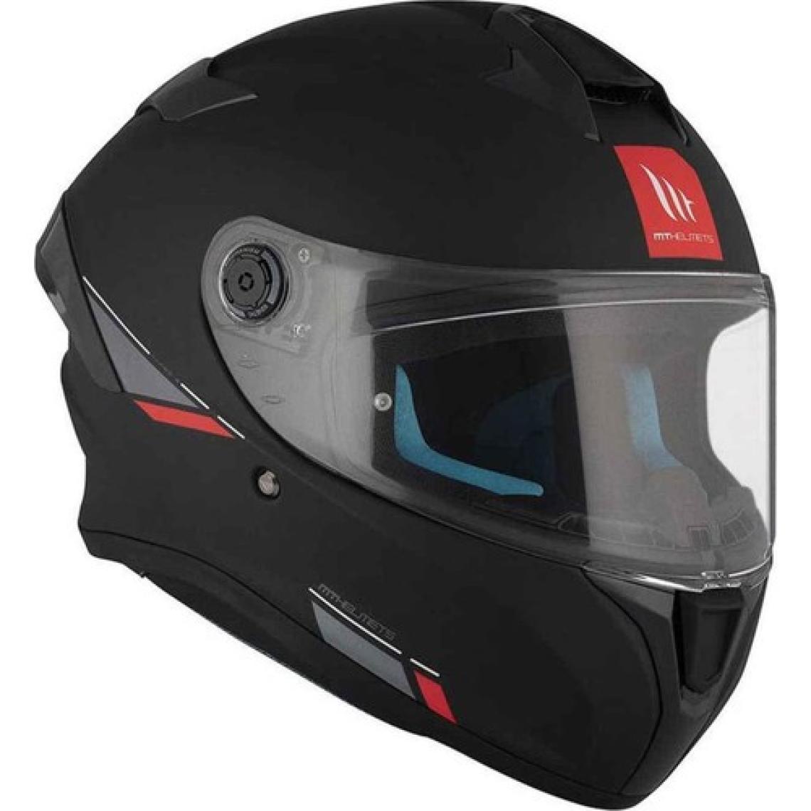mt Targo S Solid A1 Mat Kapalı Kask