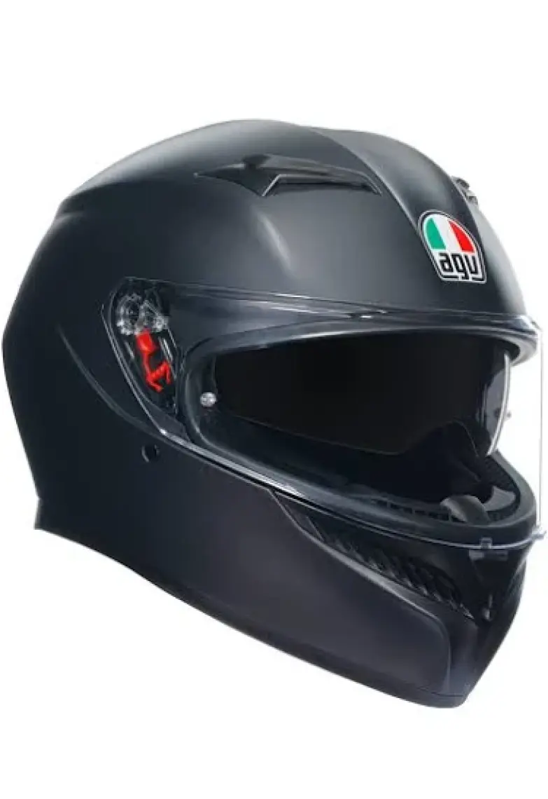 Agv K3 Mono Matt Black Kapalı Kask