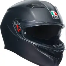 Agv K3 Mono Matt Black Kapalı Kask