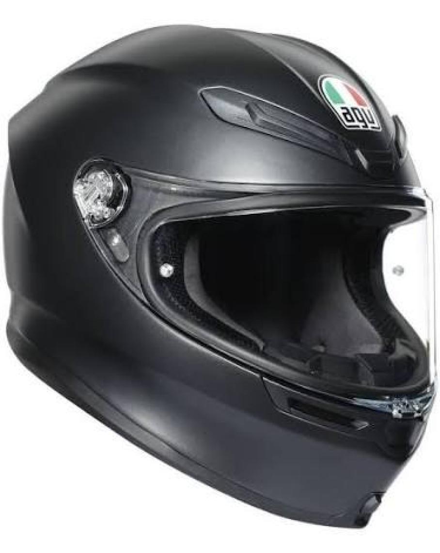 Agv K6 S Mono Matt Black Kapalı Kask