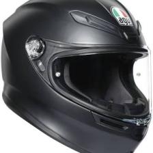 Agv K6 S Mono Matt Black Kapalı Kask