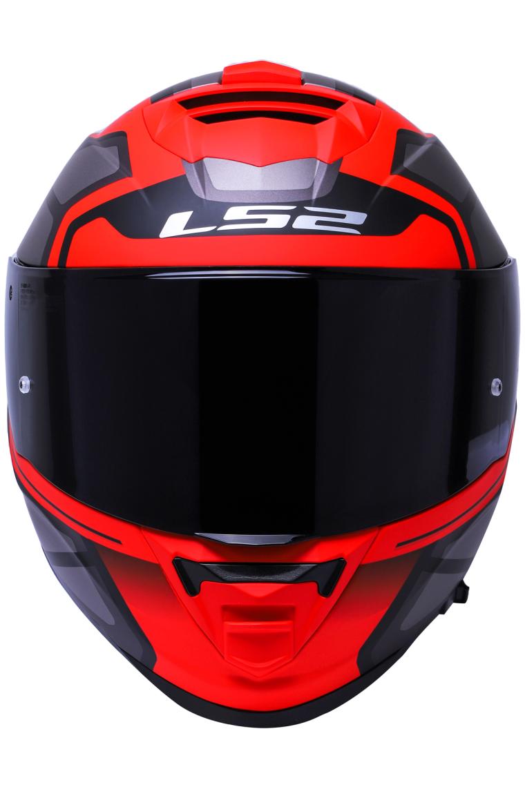 LS2 Storm Faster Mat Titanium Kask