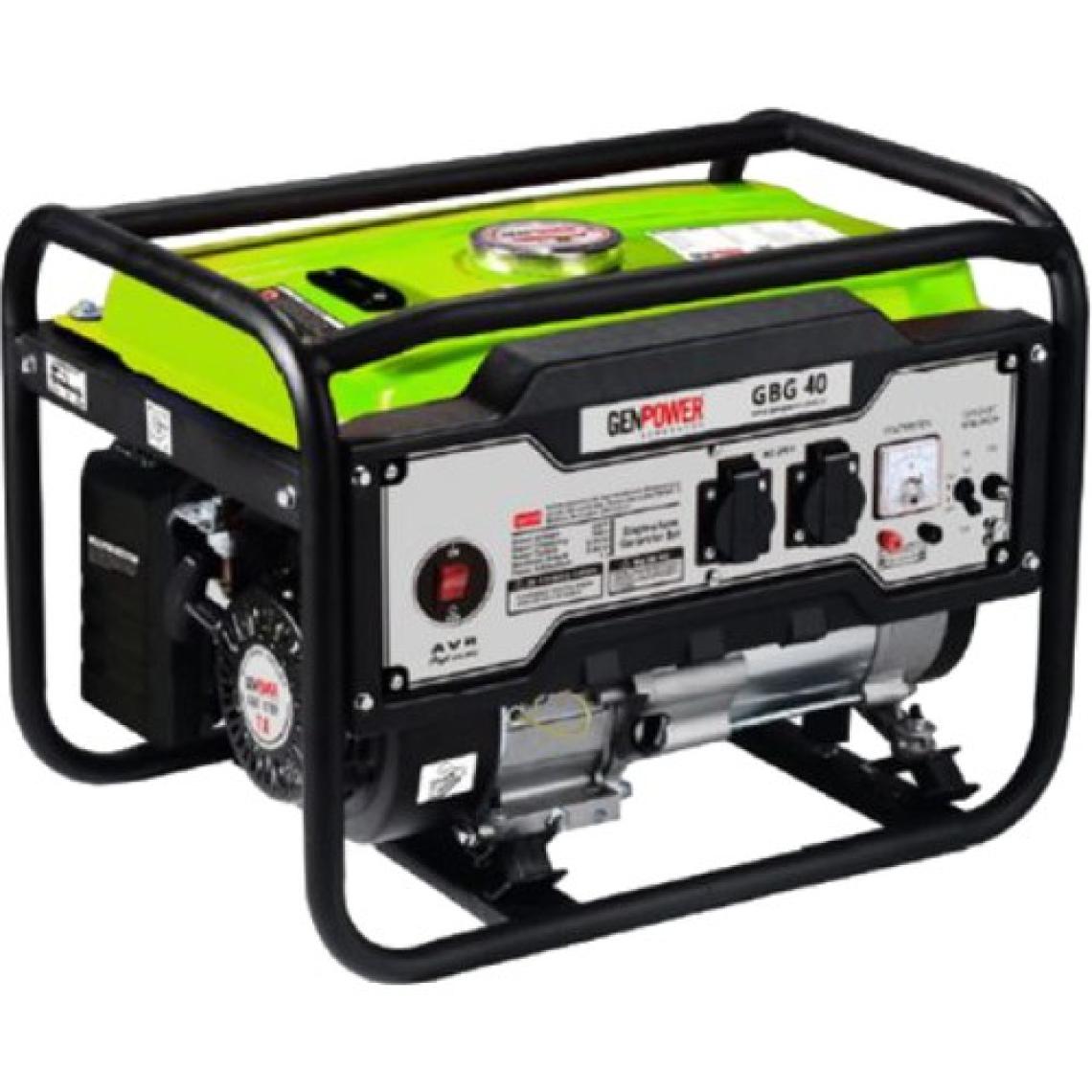 Genpower Gbg 40 Model 4 Kva, Benzinli , Ipli ,tekerleksiz, Monofaze Portatif Jeneratör