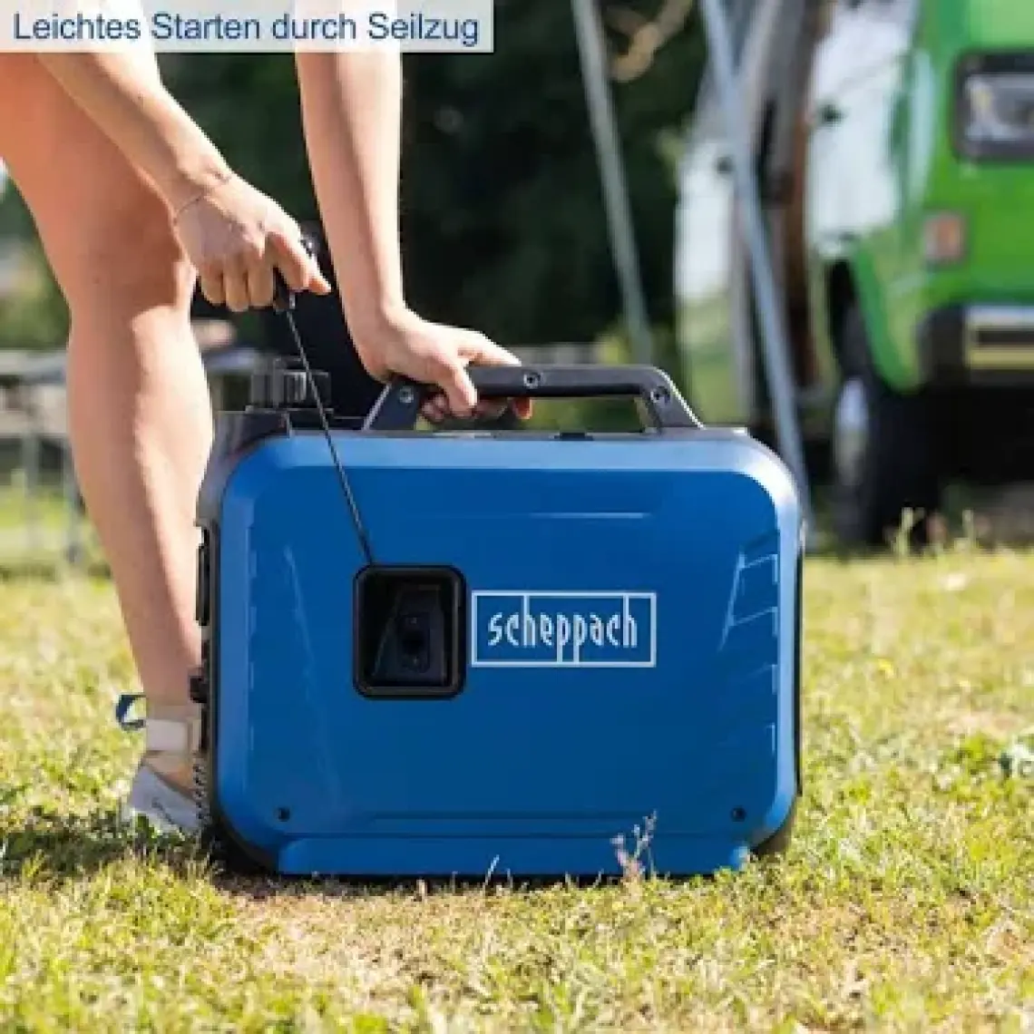 Scheppach SG2500İ 2 Kw Invertörlü Benzinli Portatif Jeneratör