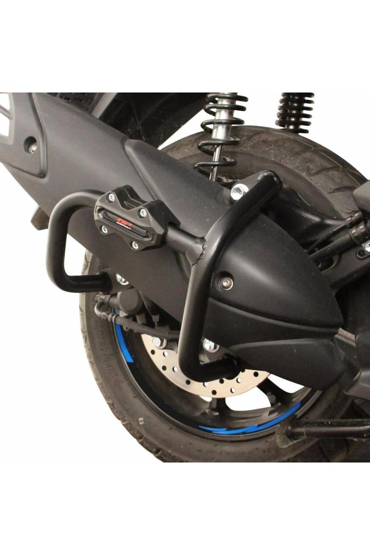 GP Kompozit Honda PCX 125 2021-2025 Uyumlu Egzoz Koruma Demiri Siyah